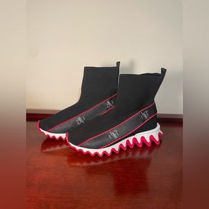 Christian Louboutin slip on sneakers